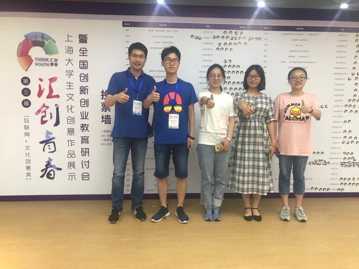 我校师生参加第三届"汇创青春"上海大学生文化创意作品展示